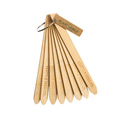 Wooden Plant Identification Labels Bamboo and Eco-friendly