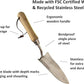 Garden Planting Set - Includes Classic Trowel, Transplanter, Bulb Planter