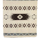 Handwoven Reversible Sunset Diamond Red Brown Blue & Cream Alpaca Throw Blanket - Yachana Collection